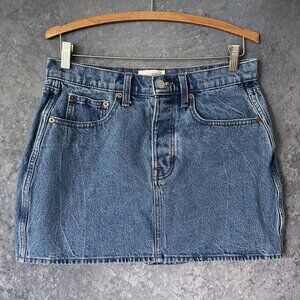 Universal Thread Denim Mini Skirt, Size 8/R
